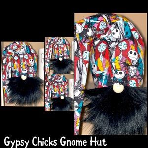 Handmade Nightmare Before Christmas Gnome